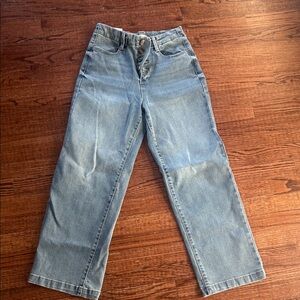 NWT OAT Wide Leg Crop Denim Jeans